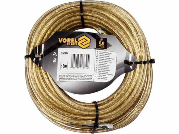 VOREL STÅL CUSTOM KABEL 6mm*18m