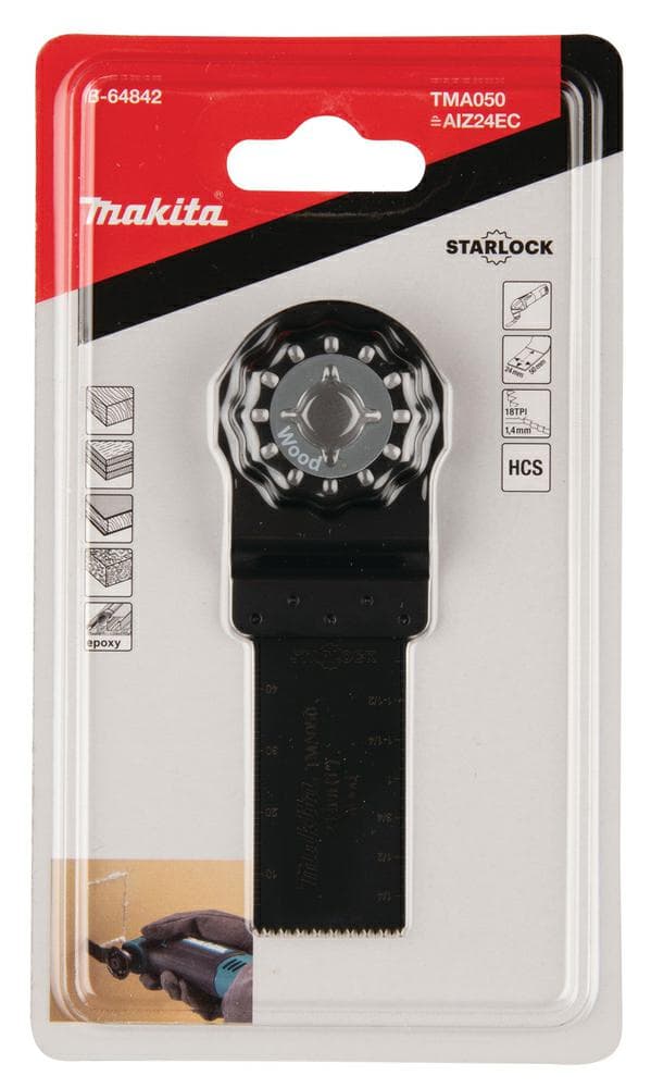 MAKITA MT PUT-CUT SAVBLAD HCS 24mm x 50mm