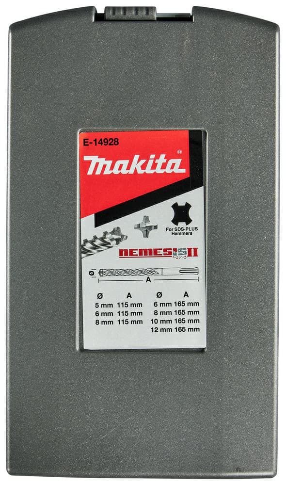 MAKITA SDS+ BOREBORESÆT 7 stk. NEMESIS 2