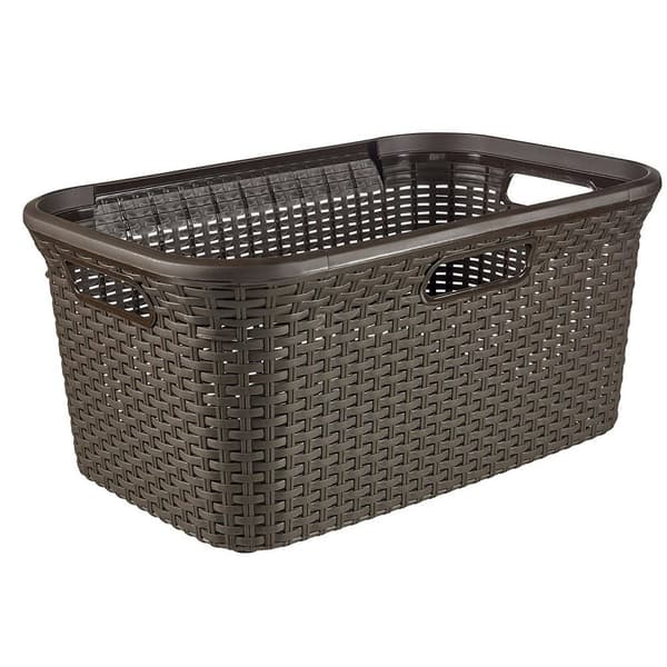 CURVER BINNERKURV "NATURAL STYLE" 45L / MØRKEBRUN