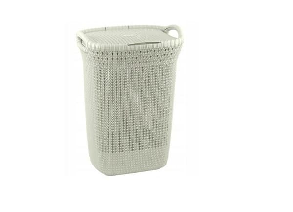 KURVERSTRIK VASKETØJ Kurv 57L / CREME