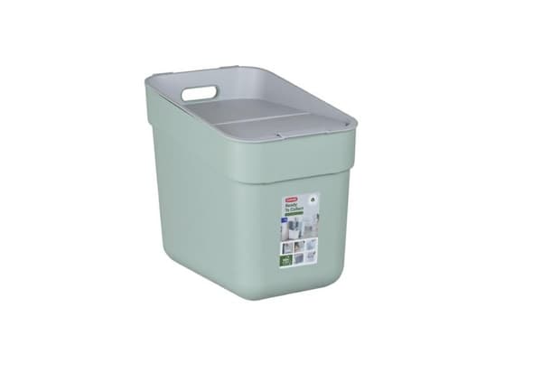 KÄYRÄJÄTTEEROTTELUASILO 20L /VIHREÄ/ VAALEANHARMAA