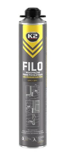 K2 LAVTRYK PISTOL SKUM FILO 750ml