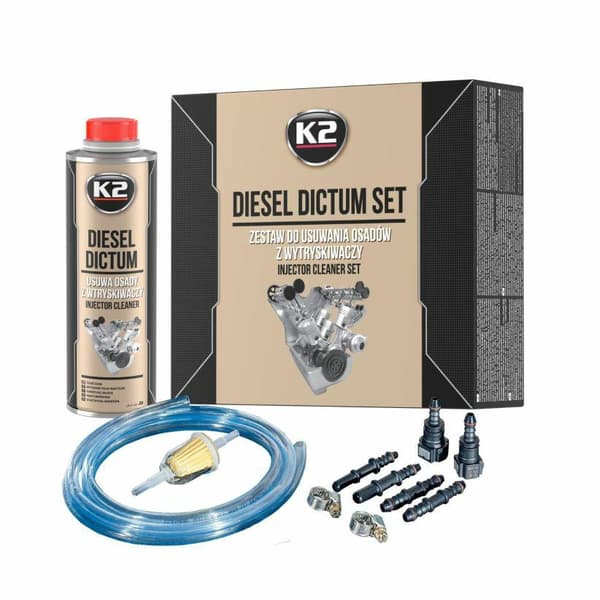 K2 INJEKTOR RENGÖRINGSSATS + DIESEL DICTUM 500ML DIESEL DICTUM SET