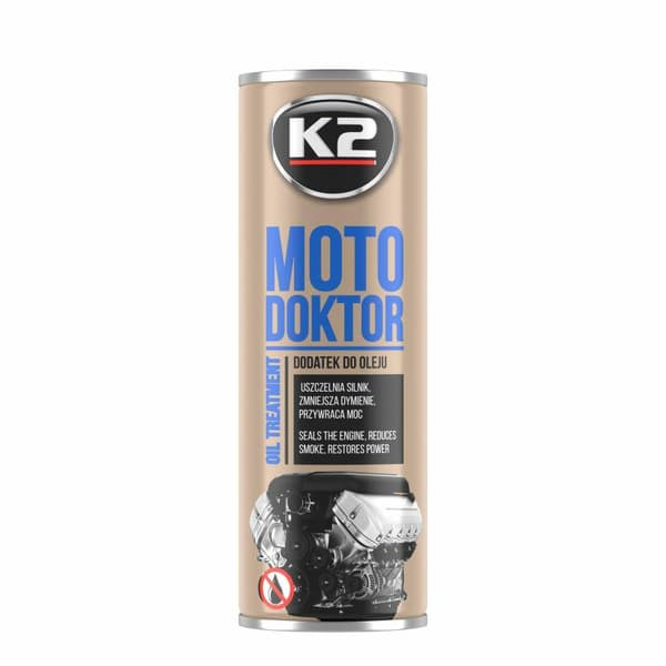 K2 MOTOROLIEADDITIV MED FORSEGNINGSMIDDEL. MOTO DOKTOR 443ML 443ML