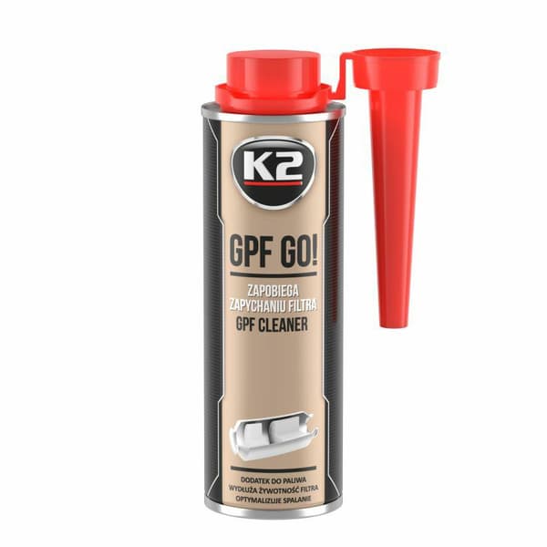 K2 BRÆNDSTOF TILSÆTNING (BENZIN) FORhindrer TILSTOPNING AF GPF-FILTERET 250ML