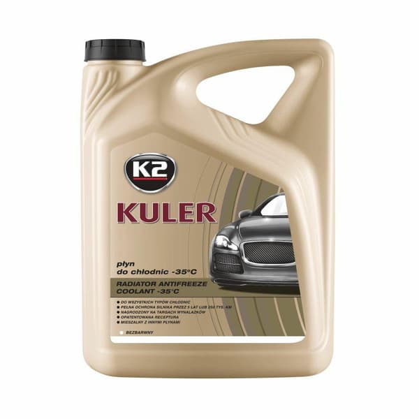 K2 FÄRGLÖS RADIATORVÄTSKA KULER -35C 5L