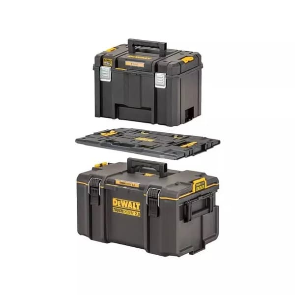DEWALT TOUGH SYS.2.0 DS300 BOX + ADAPTER + TSTAK VI BOX