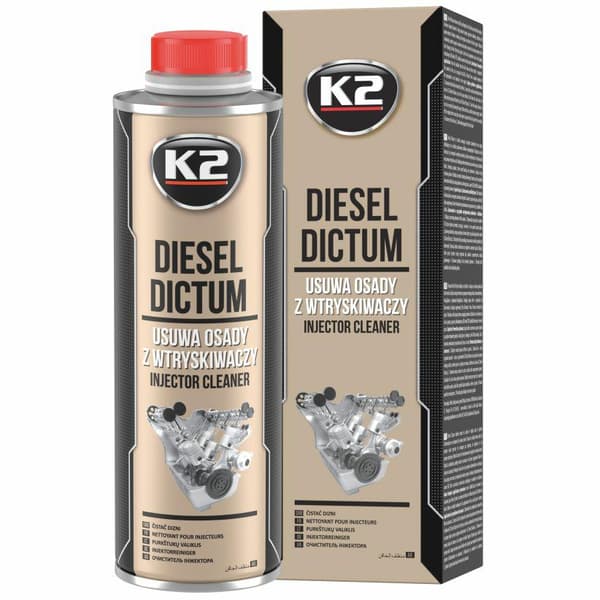 K2 DIESEL-RUISKUUSPUHDISTUSVALMISTE DICTUM 500ML