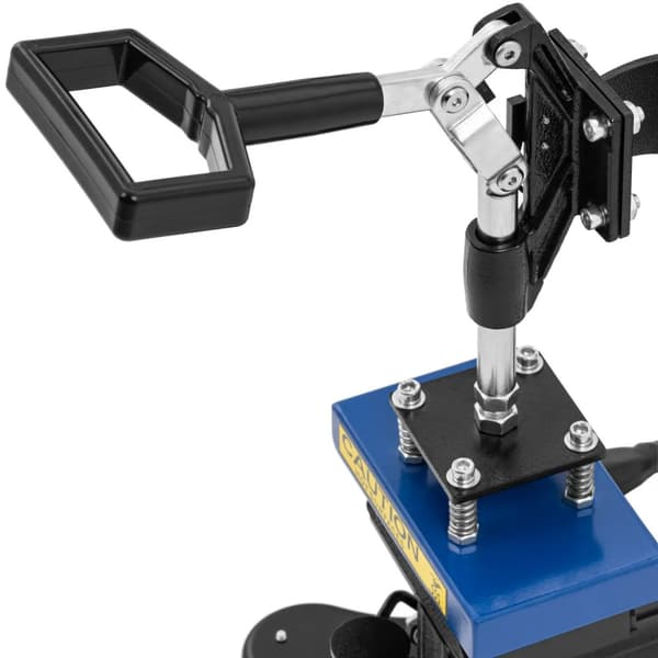 Varmepresse til baseballkasketter, justerbart LCD-stativ, 0-250C
