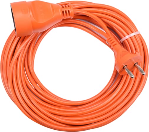 VOREL FORLÆNGERKABEL ORANGE 20m 82673