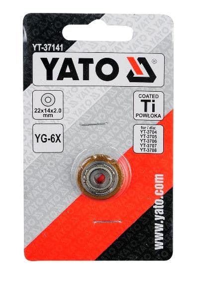 YATO ERSTATNINGSHJUL 22x11x2mm 37141 TIL FLISLAGERS VÆRKTØJ
