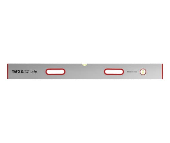 YATO MURER STATCH LODRET/HORISONTAL 200cm MED HÅNDTAG 3077