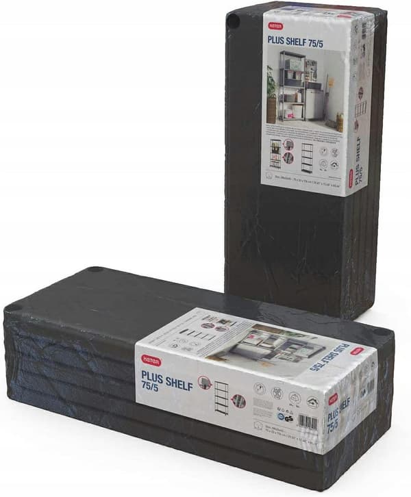 KETER PLASTHYLDE 5 HYLDER 75 x 32 x 176 cm