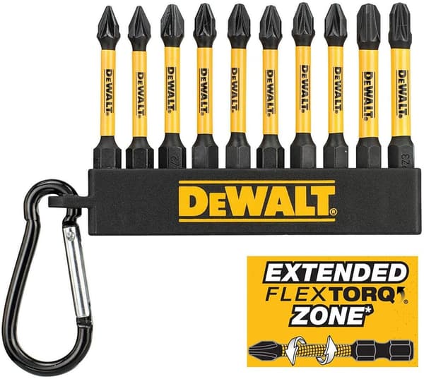 DEWALT FLEXTORQ BIT SÆT 10 stk.