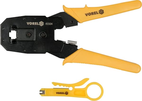 VOREL KRIMPTANG RJ45 RJ10 RJ11