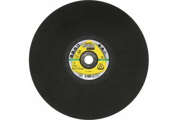 KLINGSPOR.DISC MET 350 mm x 4,0 mm x 25,4 mm A624SX