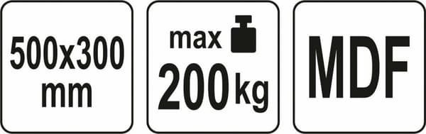 YATO KULJETUSALUSTA 200kg MDF