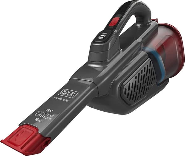 BLACK+DECKER HEMDAMSSUGARE BHHV315B Svart, Röd