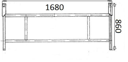 STÄLLNINGSTYP WARSAW 168 cm