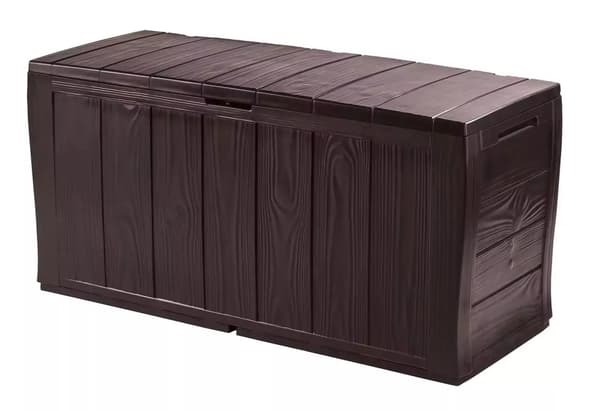 KETER PUUTARHA- JA PARVEKELAATIKKO SHERWOOD 270 L RUSKEA