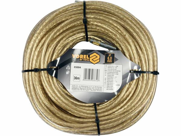 VOREL STÅL CUSTOM KABEL 6mm*36m