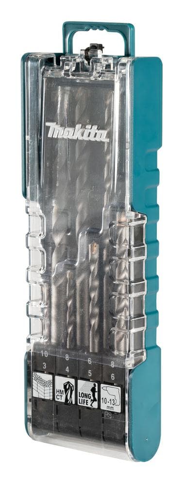 MAKITA BETONBOREBORSÆT 8 stk. 3/4/5/6/8/10mm UNIVERSAL