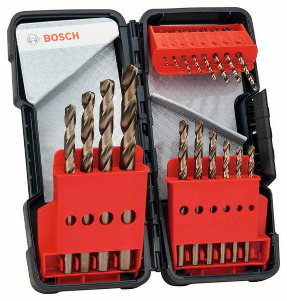 BOSCH HSS-CO METALBOREBORESÆT 18 stk. TOUGHBOX