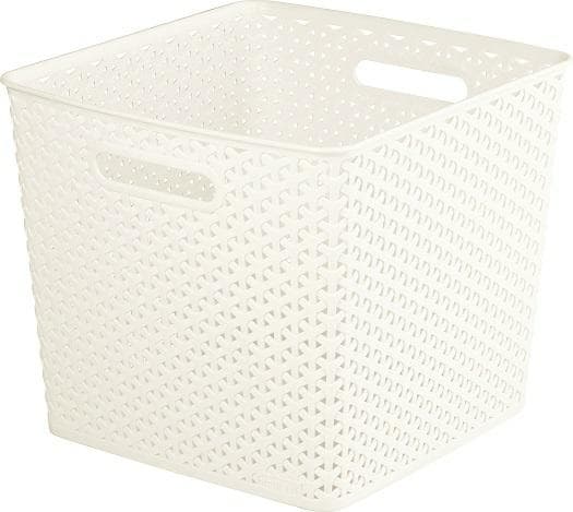 CURVER FIRKANTISK KURV 25L / CREME