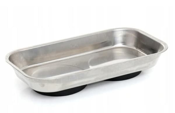 MAGNETISK REKTANGULÄR SKÅL /SILVER