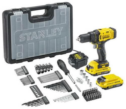 STANLEY SKRUETRÆKKER V20 SFMCD700D2A CASE +80ACC