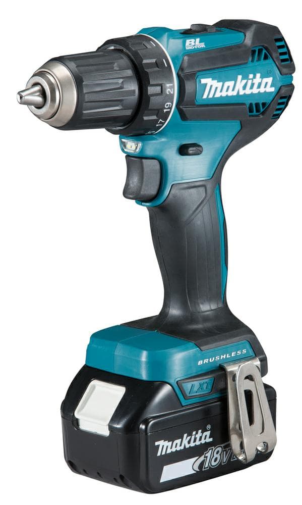 MAKITA SKRUVDRIVARE 18V DDF485RTJ 50Nm 2x5,0Ah BLDC MAKPAC