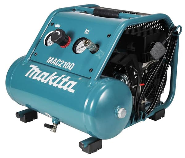 MAKITA LUFTKOMPRESSOR MAC210Q 9,3BAR OLJEFRI 56,6L/MIN. 7,6 L