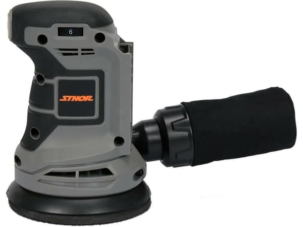 STHOR ORBITAL SANDER 20V 125mm UDEN BATTERI OG OPLADER