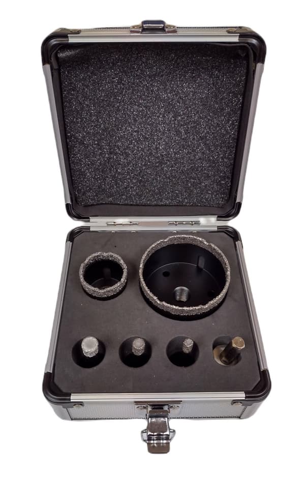 DIAMANT HÅLSÅGAR FÖR KERAMIKER M14 5 st / SILVER