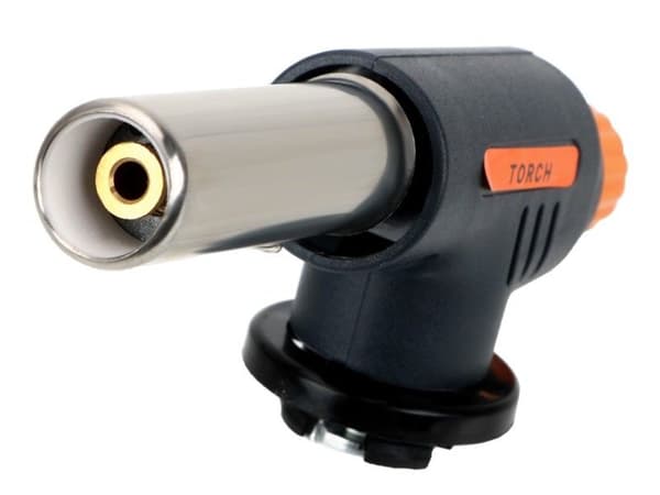 Värmepistol, Gasbrännare, svart, Patronlödkolv, Keramisk lödlampa