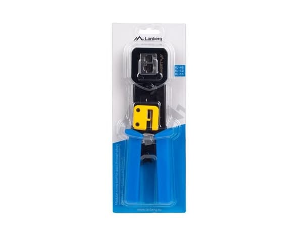LANBERG RJ45, RJ12, RJ11 CONECTOR RECTO CRIMPADORA