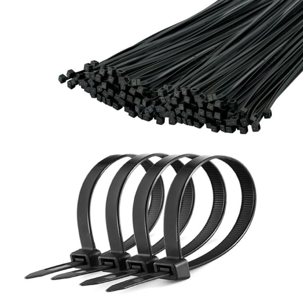 Kabelbinder 2,5 mm/15 cm sort Cabletech 100 stk.