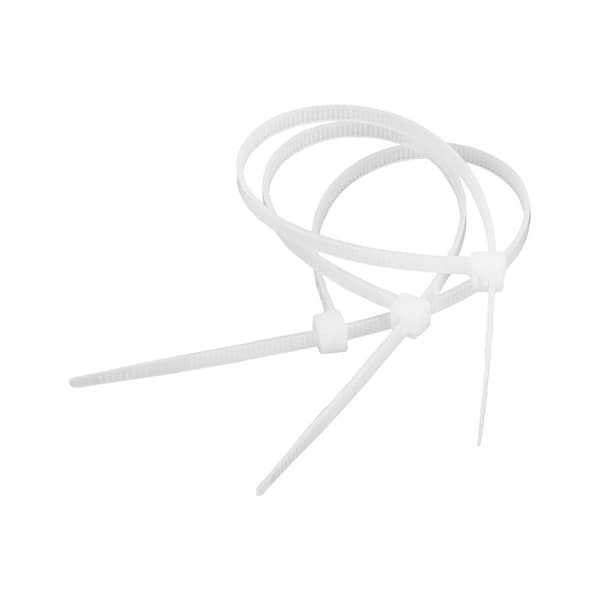 Kabelbinder 3,6 mm/20 cm hvid Cabletech 100 stk.