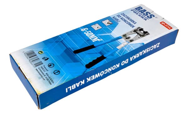 Crimper til kabelender 6 - 50 mm