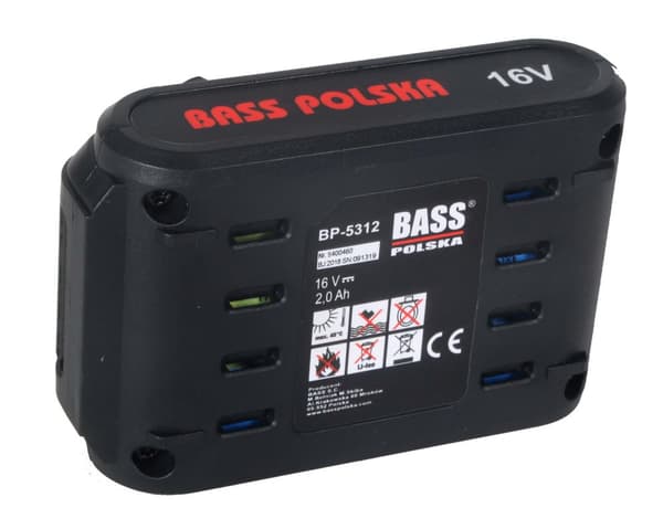 Batteri för en 16 V sladdlös skruvmejsel, Li-Ion