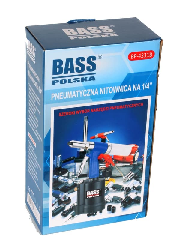 Pneumaattinen niittaus 3,2 mm - 6,4 mm, 1050 kg