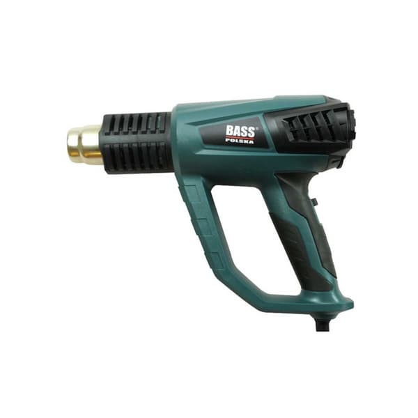 Plast varmepistol 2000 W, med dyser