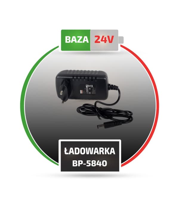 24 V verktygsbatteriladdare, Li-Ion