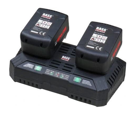 Työkalun akkulaturi 24 V, Li-Ion, 2 x 24 V