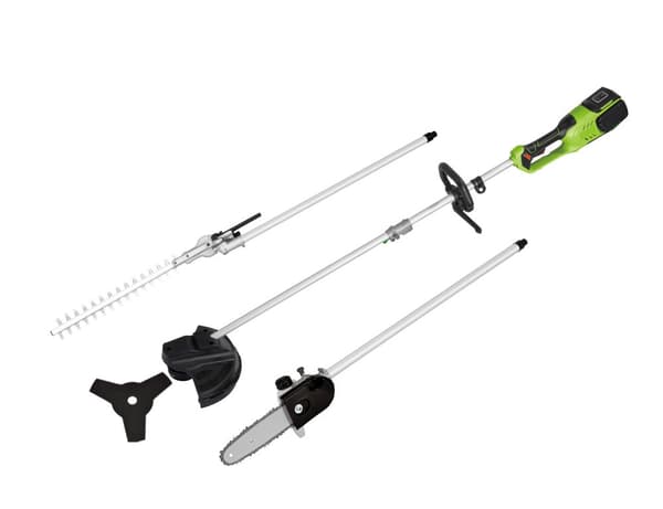 Multifunktionell trimmer, 4 i 1, 2 x 24 V, utan batterier