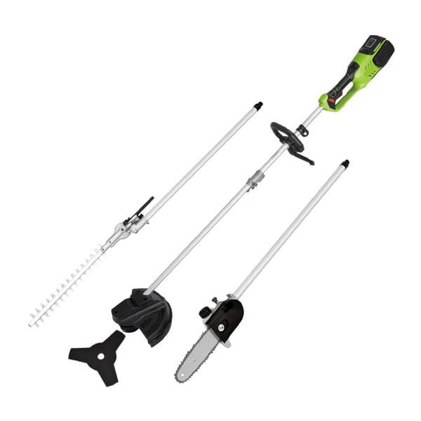 Multifunktionell trimmer, 4 i 1, 2 x 24 V, utan batterier