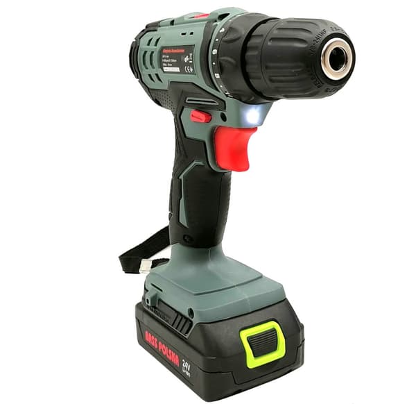 24 V akku bore- og skruetrækker, uden batteri