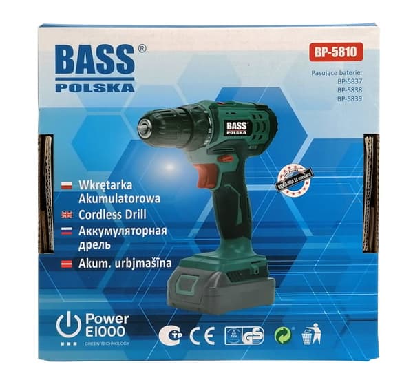 24 V akku bore- og skruetrækker, uden batteri