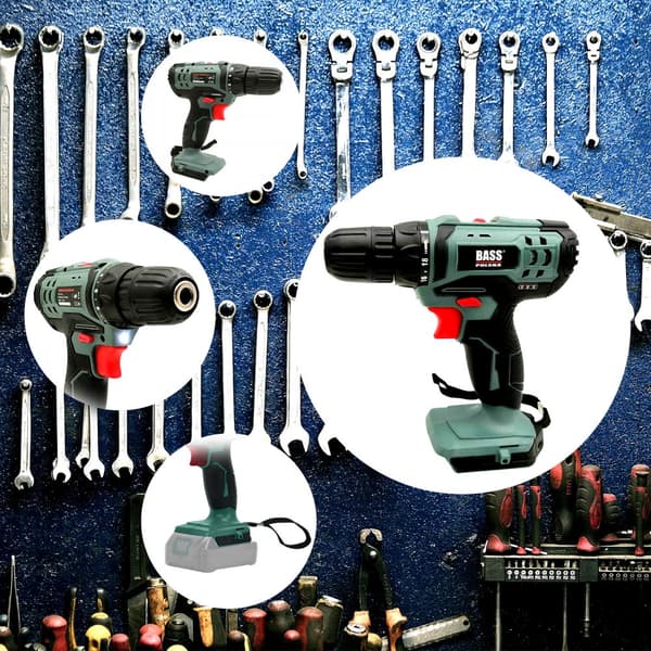 24 V akku bore- og skruetrækker, uden batteri